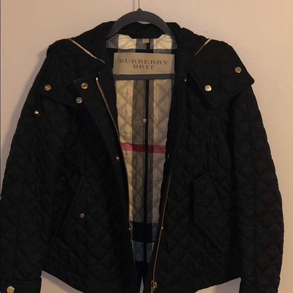 Burberry quilted jacket